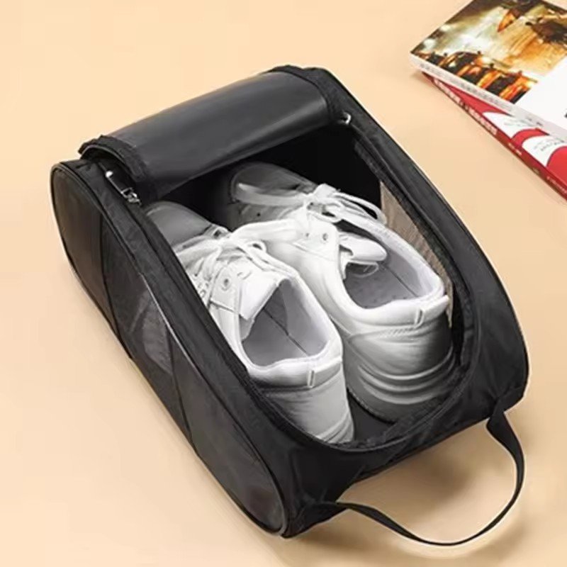 Promotional Sports Soccer Gym Shoe Carrier Bag Dustproof Shoe Storage Bag Custom Logo