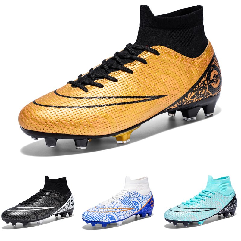 2024 Factory custom soccer shoes Men's indoor football shoes spikes turf non-slip football boots best shoe