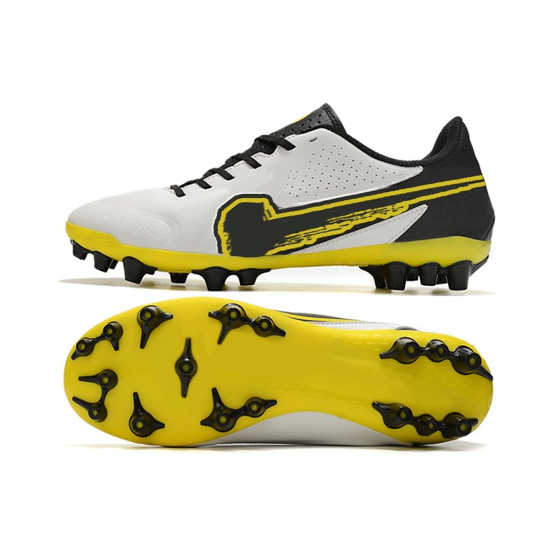 fashionable style Football Shoes on sale Fotballsko Soccer Shoes white yellow Men Football Soccer Boots