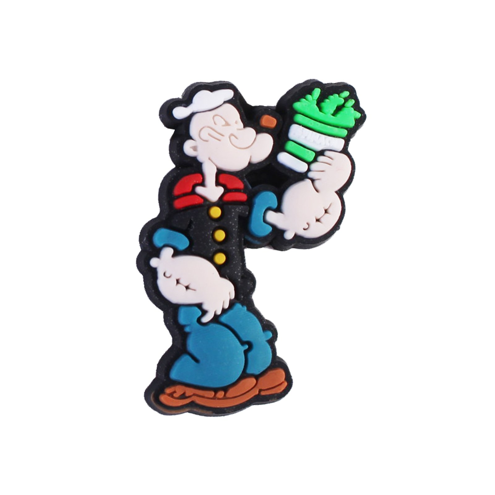 2023 New Arrival Wholesale PVC Custom Design Acquaintances Cartoon Characters Seaman Sailor Shoe Charms Decorations Accessories