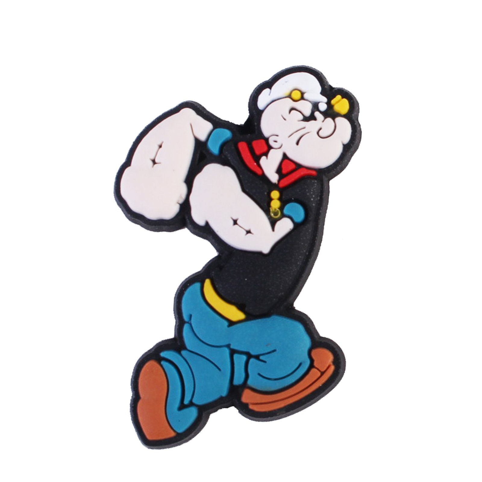 2023 New Arrival Wholesale PVC Custom Design Acquaintances Cartoon Characters Seaman Sailor Shoe Charms Decorations Accessories