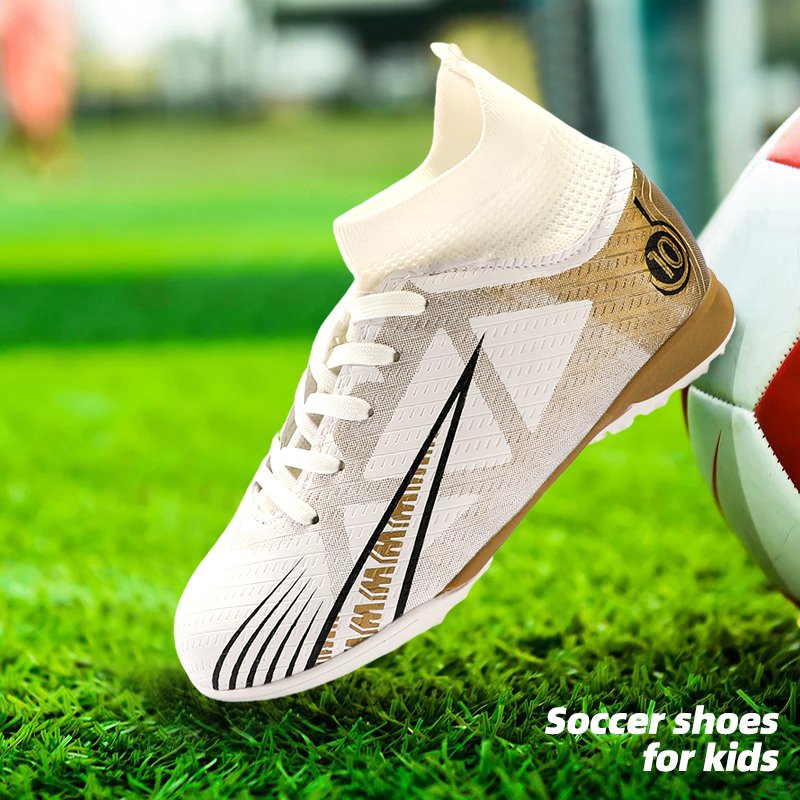 Kids Soccer Shoes Boys Teen Broken Nails Anti Slip Training Shoes Club Competition Soccer Boots Wholesale