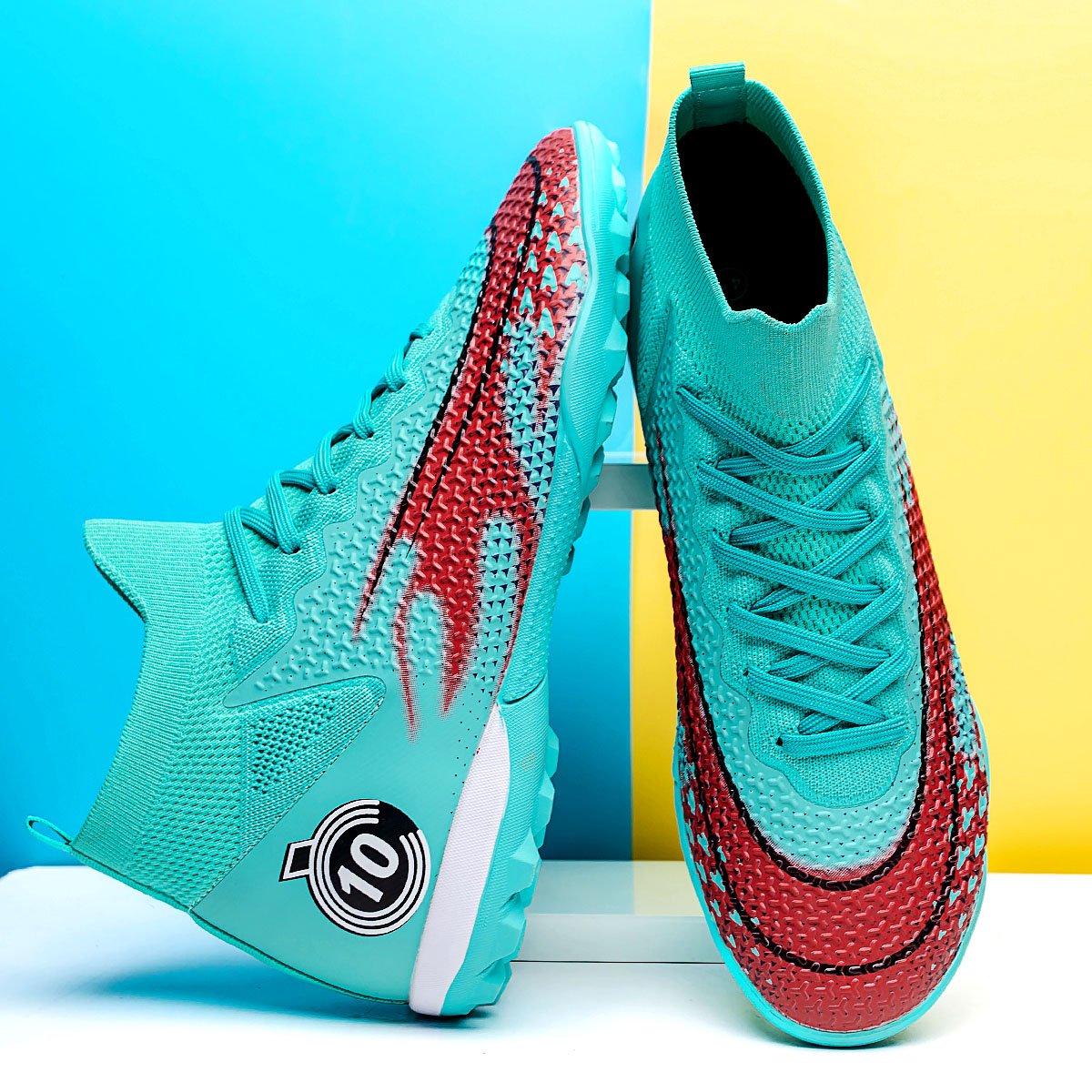 Unisex Premium High-Top Soccer Cleat Shoes OEM ODM Original Light Wear-Resistant Outdoor/Indoor Use New Design Men Summer Winter