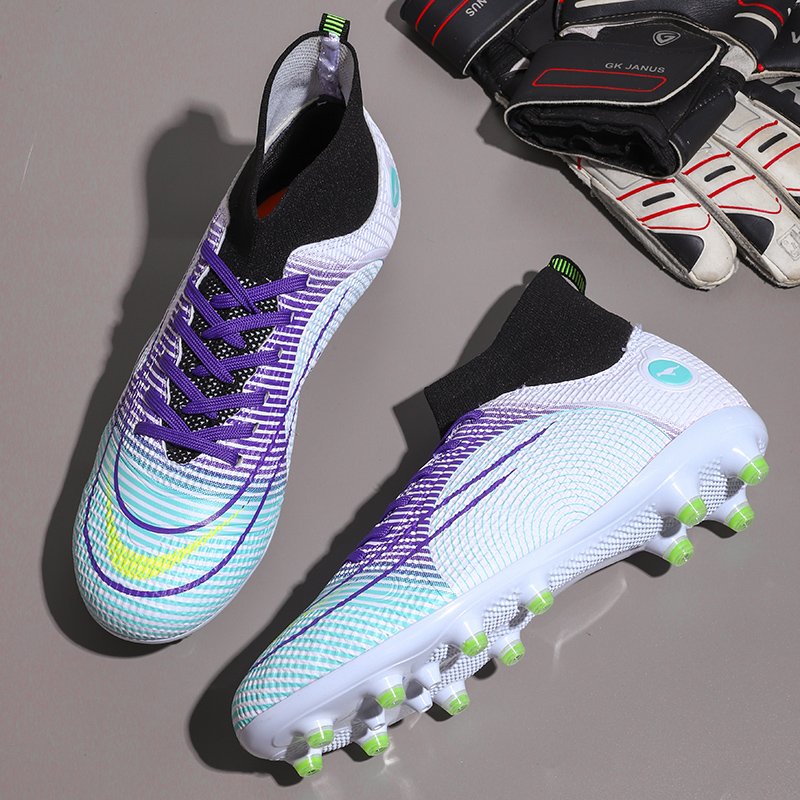 Wholesale Drop Shipping Blue Sport Boots Soccer Shoes Profesional Football Chaussur De Football Soccer Shoes Football Original