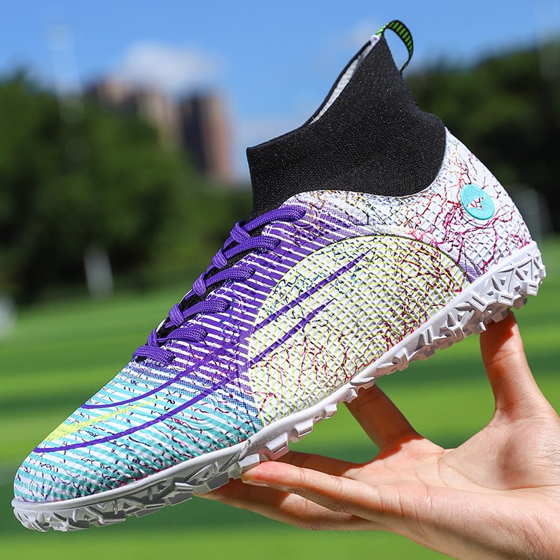 Wholesale Drop Shipping Blue Sport Boots Soccer Shoes Profesional Football Chaussur De Football Soccer Shoes Football Original