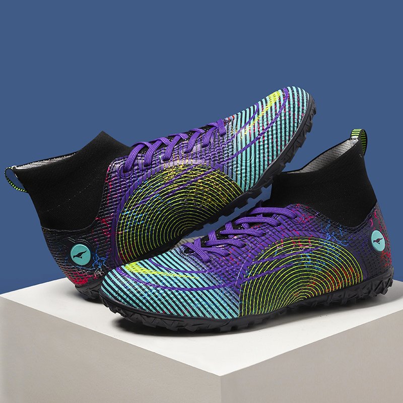 Wholesale Drop Shipping Blue Sport Boots Soccer Shoes Profesional Football Chaussur De Football Soccer Shoes Football Original