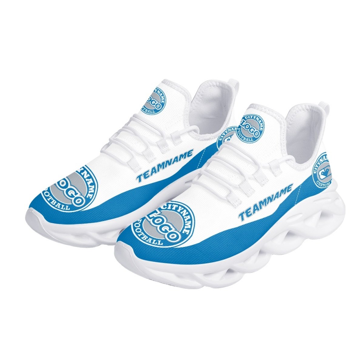 Manufacture Fans Soccer Print Woman Shoes 3D Print Sports Shoes Men Custom Sneaker New Arrival Casual Sports Men High Top Shoes