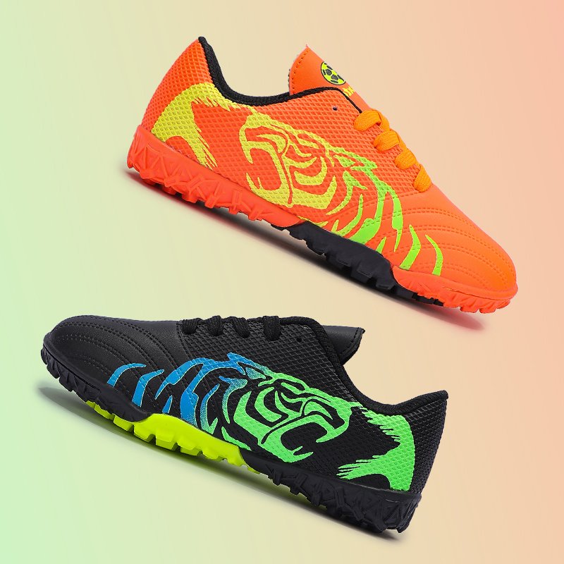 Soccer boots boys and girls students crushed spikes professional training shoes artificial grass