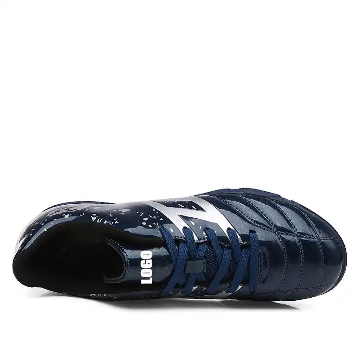 High Quality Leather Football chaussur Custom Men Women Artificial Turf Pink Soccer Shoes for Girls