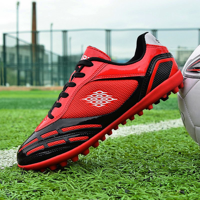 Customized High-Top Men's Football Boots Turf Fg Men's Anti-Skid Football Shoes Soccer Shoes