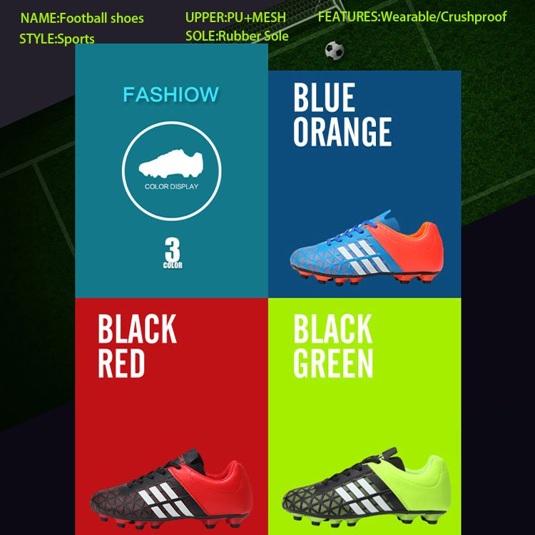 Professional Factory Boots Training Hot Sale Football Shoes Best Selling For Men Women Kids