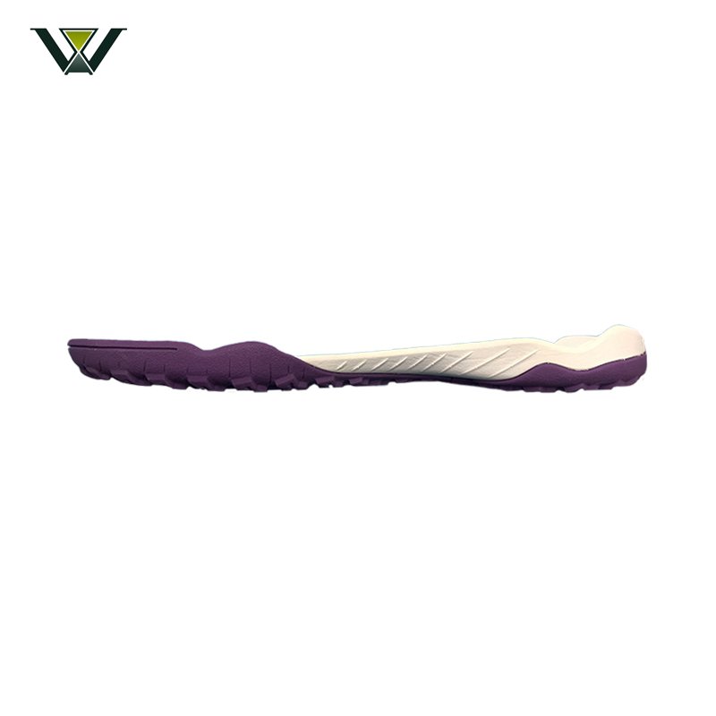 DK Suela wide selection high quality red sports shoe sole natural rubber with phylon outsole soccer sole suela de futbol