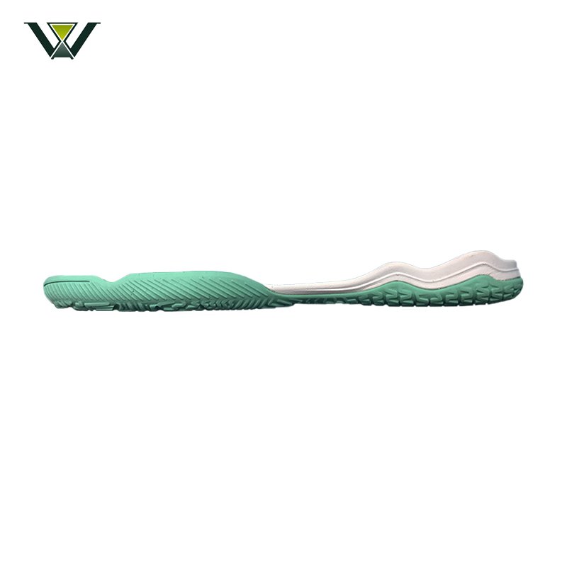 DK Suela wide selection high quality red sports shoe sole natural rubber with phylon outsole soccer sole suela de futbol