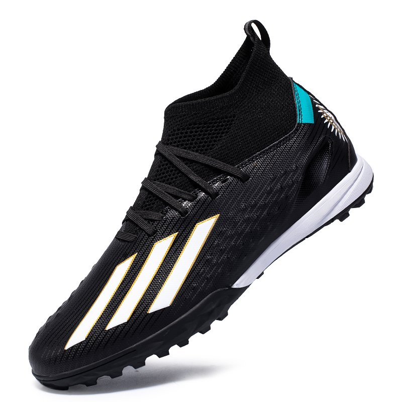 Wholesale Comfortable Mid Cut Boots Football Soccer Shoes Sport Football Classical Non-slip sole Soccer Shoes