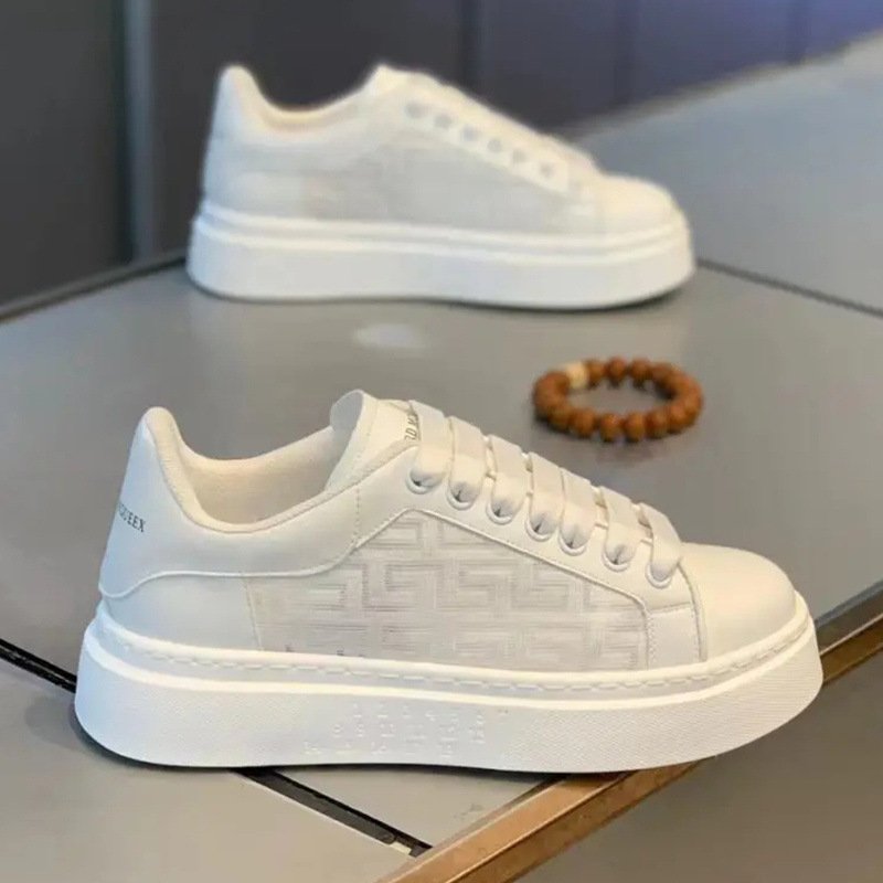 2024 autumn men's new fashion leisure sports shoes air cushion soft sole leisure skateboard shoes walking shoes