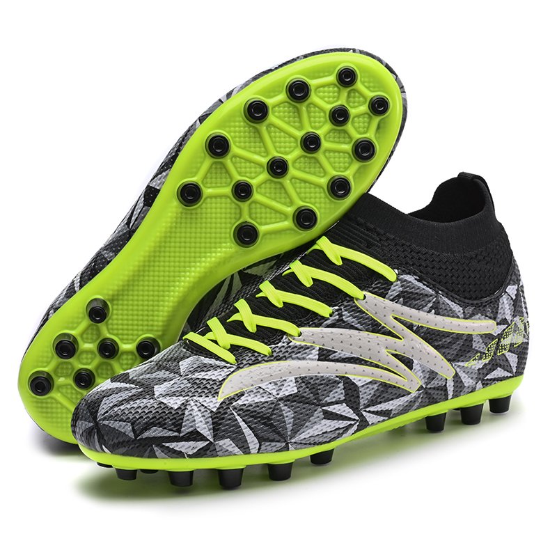 Men's Low Ankle Sports Turf Futsal Indoor Soccer Shoes with Cheap TPU Sole Football Boots for All Seasons