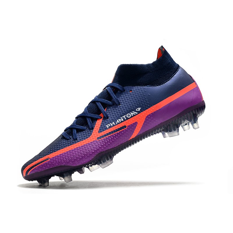 New Phantom GT2 Football Boots,Men Waterproof Knitted Dynamic Fit DF FG Soccer Shoes