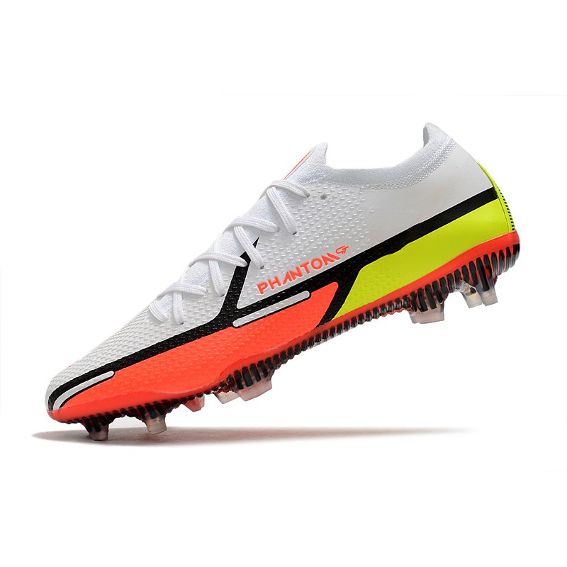 New Phantom GT2 Football Boots,Men Waterproof Knitted Dynamic Fit DF FG Soccer Shoes
