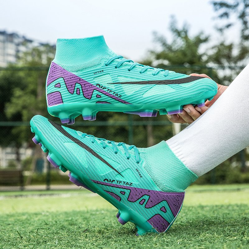 Custom Wholesale High Quality Original Football Boots Low Ankle Outdoor Turf Soccer Shoes Breathable Rubber Winter Season