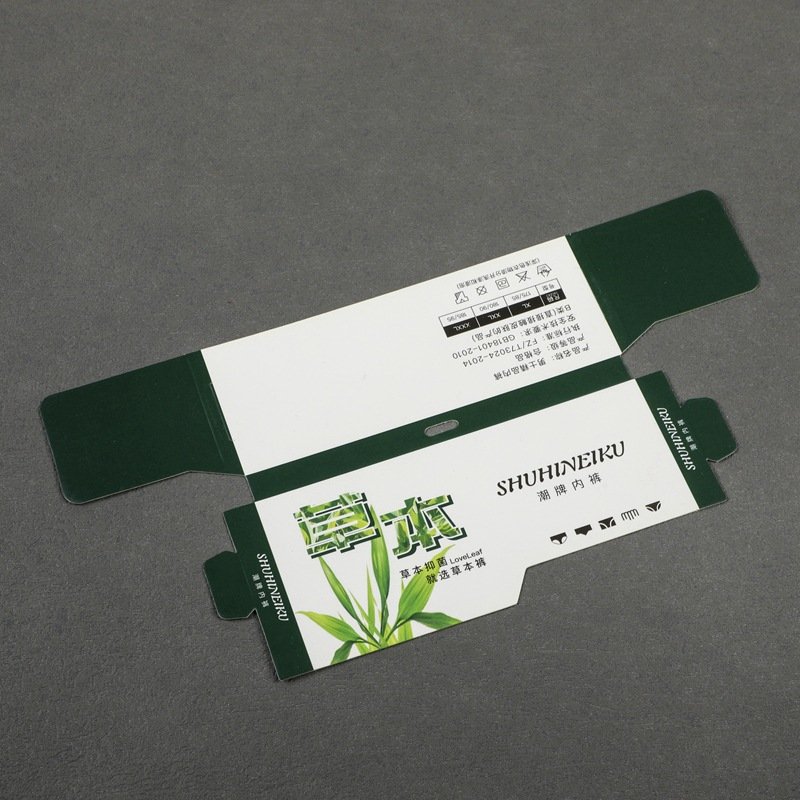 Custom printed cardboard paper sock's hanger soccer sock packaging sleeve