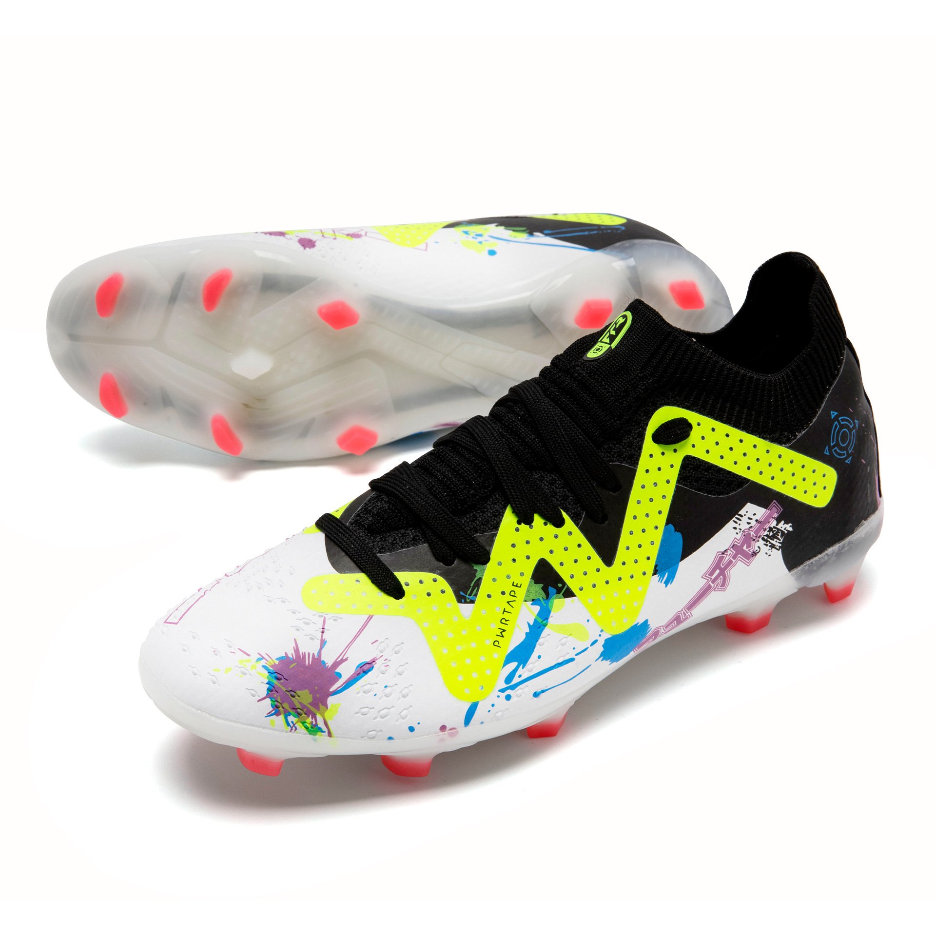 Wholesale Soccer Cleats for Men's and Women's Outdoor Unisex Football Shoes Firm Rugby Boots