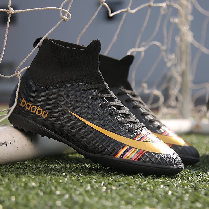 Wholesale Cheap Custom Retro High-Top FG/TF Trainers Popular Soccer Cleats Men Women Summer Winter Football Match Soccer