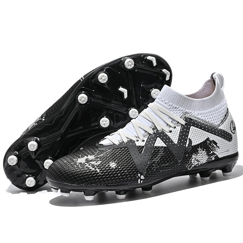 2024 Factory Wholesale Design Custom Green Outdoor Turf Training Football Soccer Shoes For Men