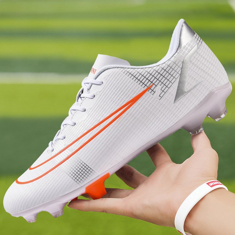 Short spike soccer shoes boys and girls TF crushed artificial turf AG long spike training shoes student sports