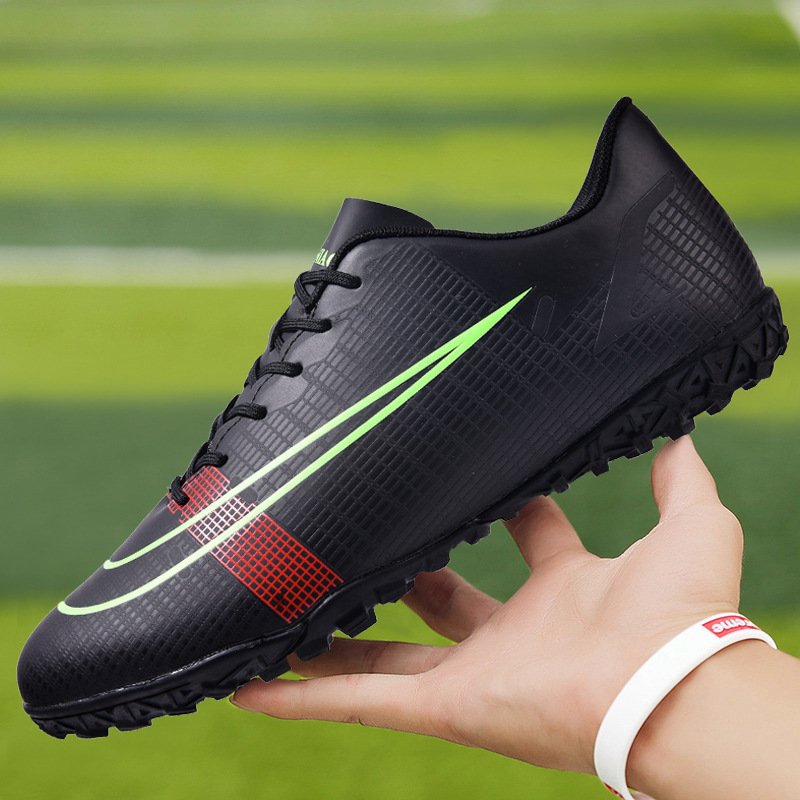 Short spike soccer shoes boys and girls TF crushed artificial turf AG long spike training shoes student sports