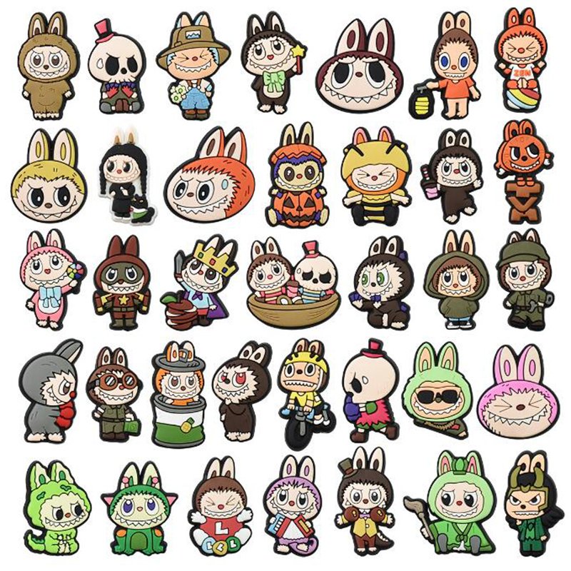 cartoon Pvc Soccer Shoe Charms cute Football sports shoe charms wholesale cute animal cow Clog Buckle Decorations for croc shoe