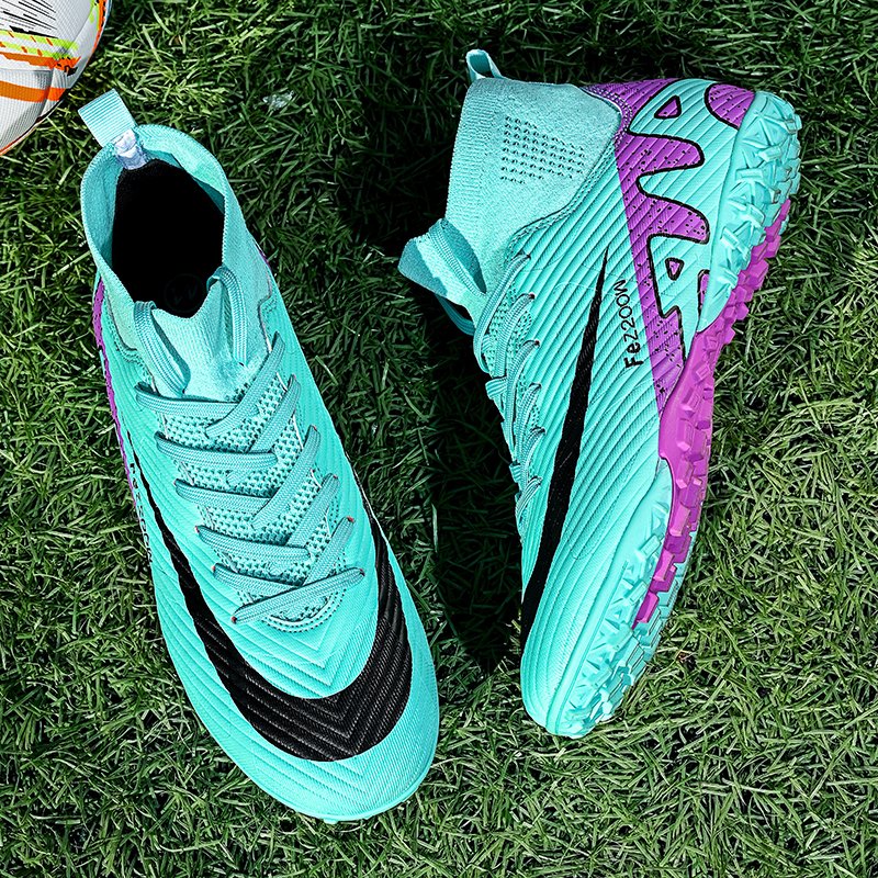 2024 Men's Soccer Shoes High Quality Customizable Football Studs Direct Factory Wholesale for Summer and Winter Use