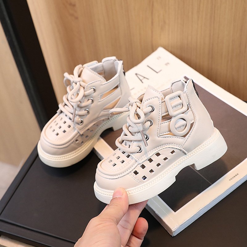 Hot selling spring summer Little Boys British Style Casual shoes kids Fashionable Comfortable soccer Sandals for 7 years old