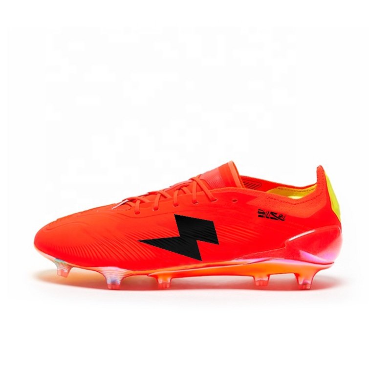 Fully knitted high-top FG football shoes with laces ACCURACY+ FG BOOTS39-45 soccer cleats chuteras de futbol