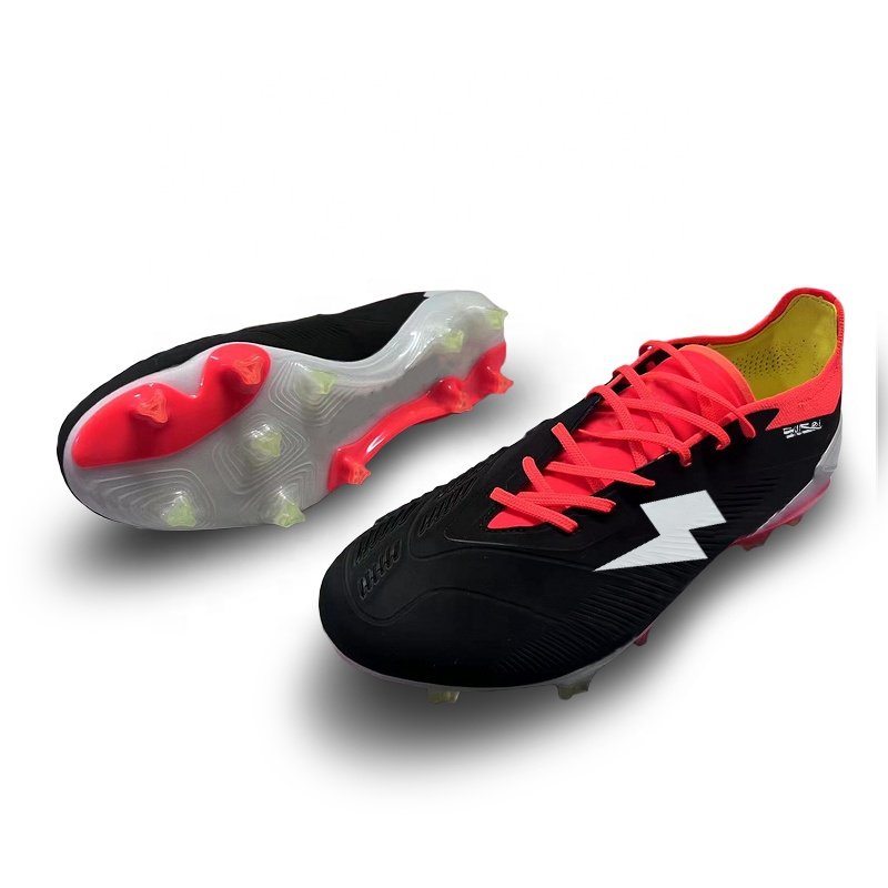 Fully knitted high-top FG football shoes with laces ACCURACY+ FG BOOTS39-45 soccer cleats chuteras de futbol