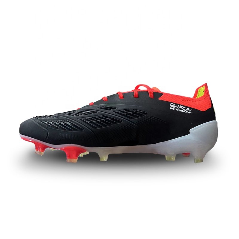 Fully knitted high-top FG football shoes with laces ACCURACY+ FG BOOTS39-45 soccer cleats chuteras de futbol