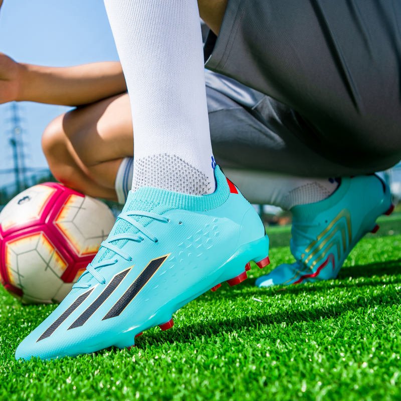 Boots,Godasse Crampon Chimpunes Guayos Pupos Wholesale FG Gold Messi Outdoor Original Custom Football Soccer Cleat Shoes For Men