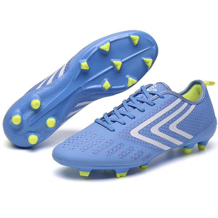 Hot Sale Soccer Sports Shoes Football Boots Fly Knitted Mesh for Men Rubber Cr 7 Football Shoes Soccercr7 Shoes