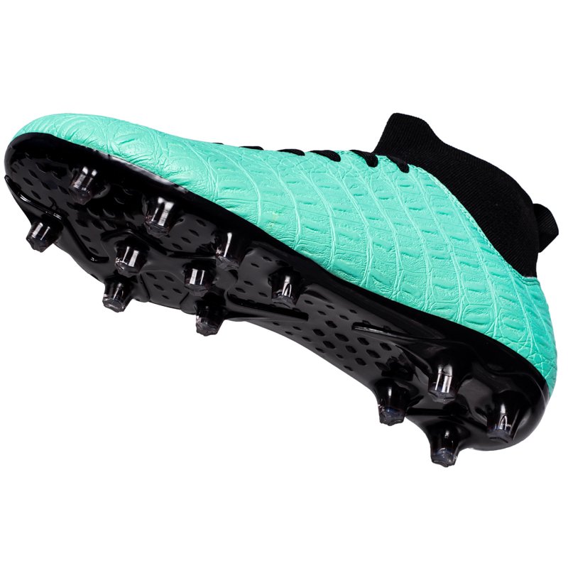 Wholesales High Quality PU Leather Ankle Cleat Boots Training football Turf Athletic men Soccer Shoes