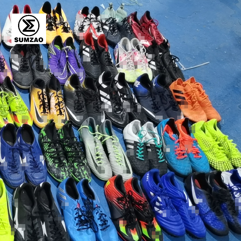 Original usa wholesale used shoes in bales second hand shoes used shoes branded soccer men used football boots