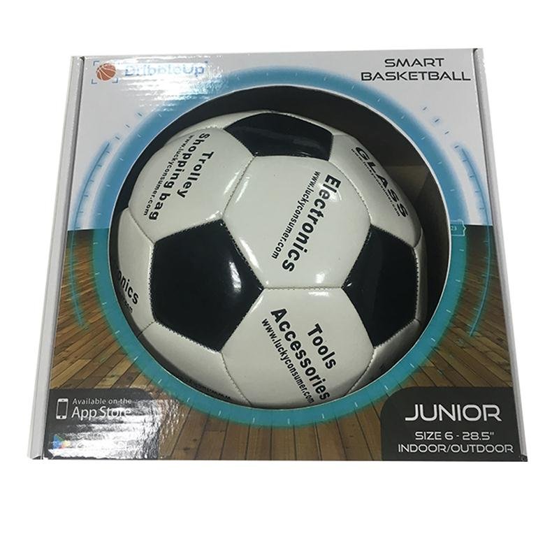 Customised Logo Print Tuck Top Carton Mailer Box Football Packaging Soccer Ball Box Display Box For Basketball Ball
