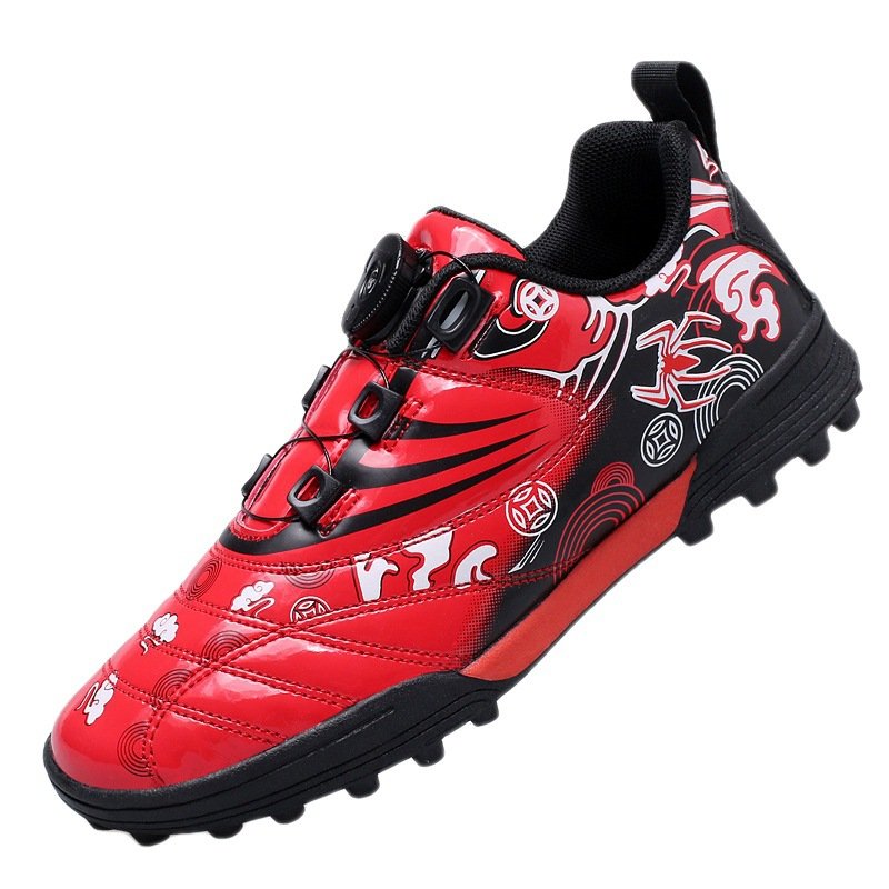 29-39 boys soccer shoes campus training girls sneakers rubber lightweight non-slip football boots custom logo