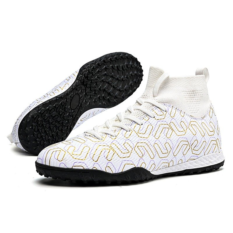 Customized professional low-cost high quality lawn five-a-side sports shoes football football shoes men's leather interior