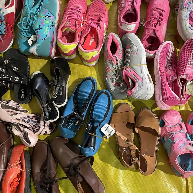 Wholesale Men Thrift Uk 45kg-50kg Sneakers Used Sport Basketball Football shoes Branded Original Second Hand Shoes Bulk