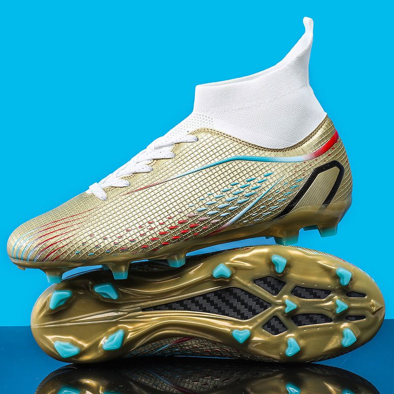 Elevating Style Function Curated Materials Crafting Premium Men's Outdoor High-Top Football Shoes