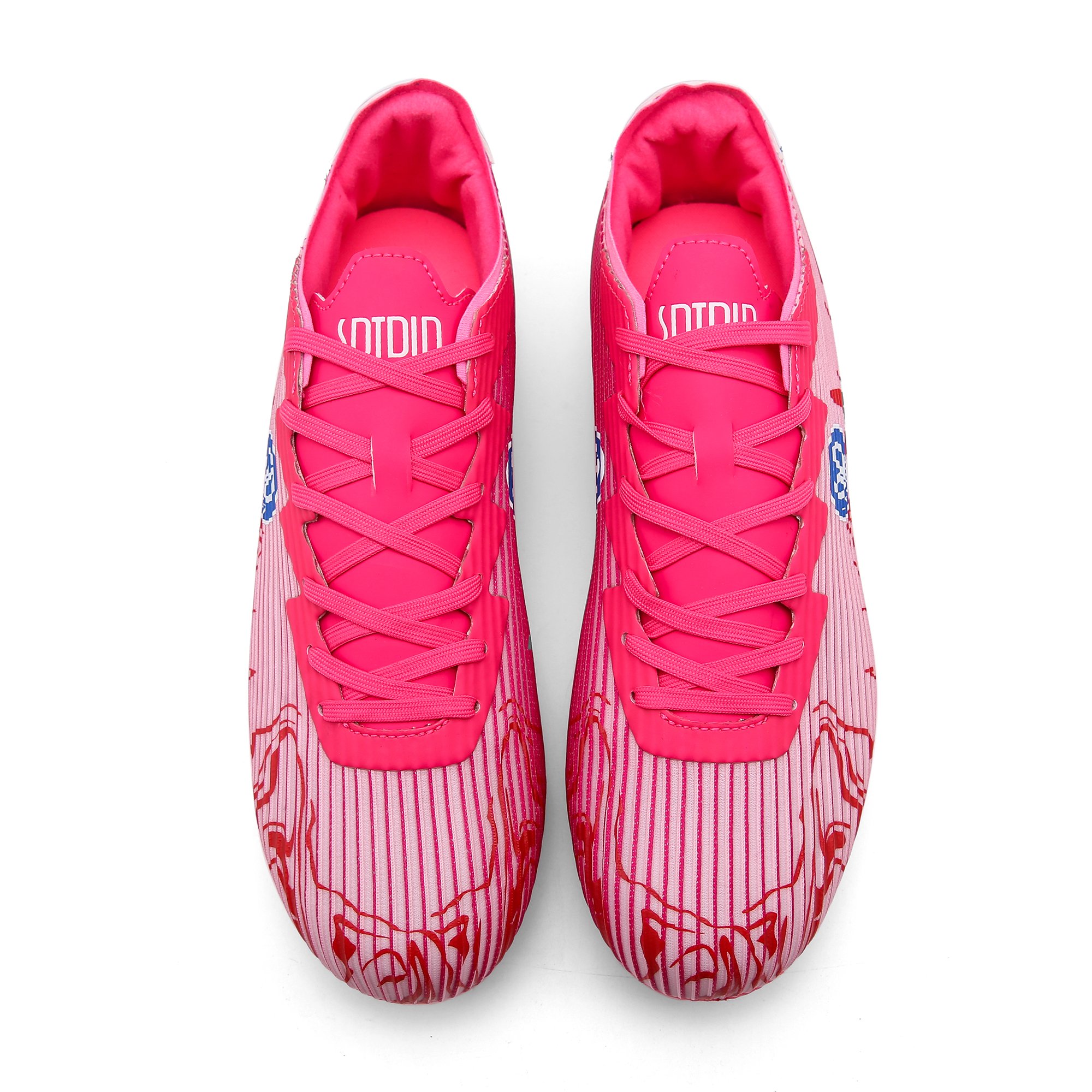 Custom Oem High Quality Ag Training Football Boots Outdoor Soccer Shoes American Soccer Shoe Cleats For Men