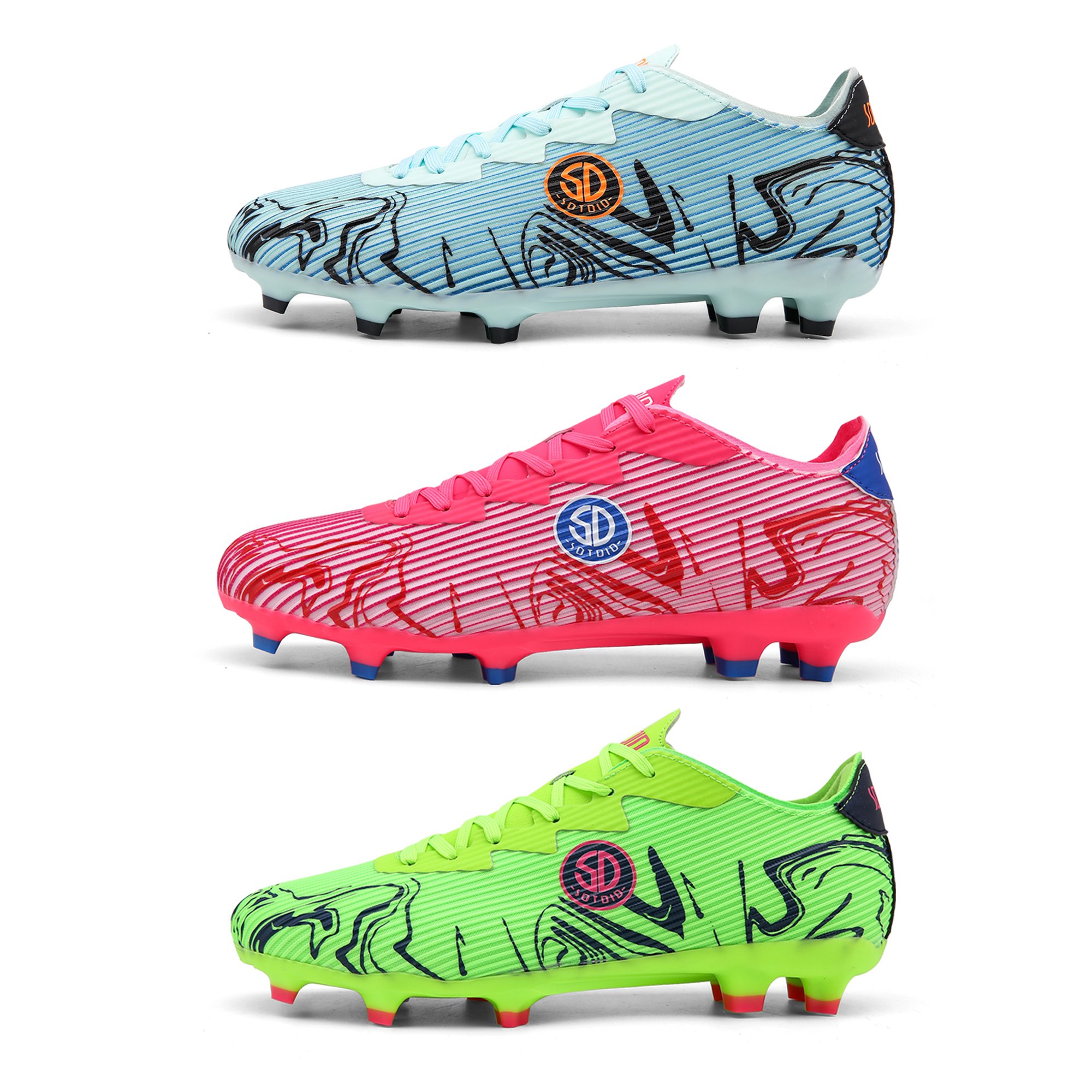 Custom Oem High Quality Ag Training Football Boots Outdoor Soccer Shoes American Soccer Shoe Cleats For Men
