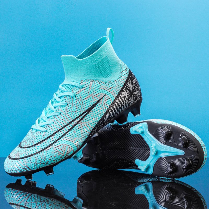 2023 New Fashion Sports High Quality Turf Grass Pu Training Anti-slip Wear resistant Breathability comfort Indoor Soccer Shoes