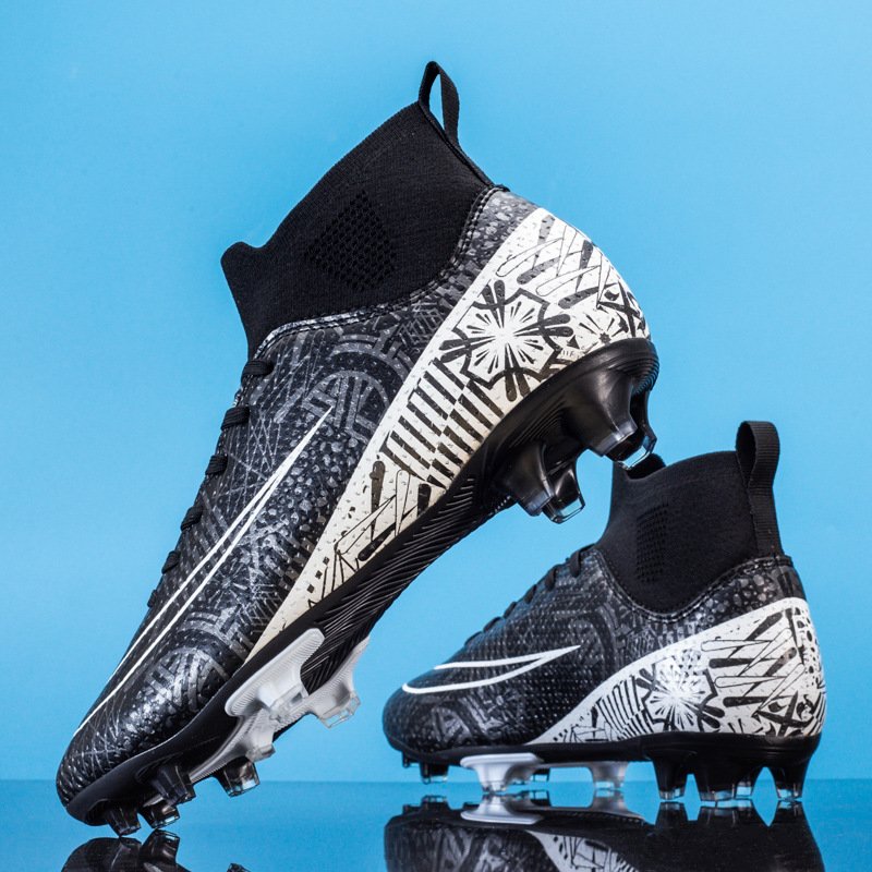 2023 New Fashion Sports High Quality Turf Grass Pu Training Anti-slip Wear resistant Breathability comfort Indoor Soccer Shoes