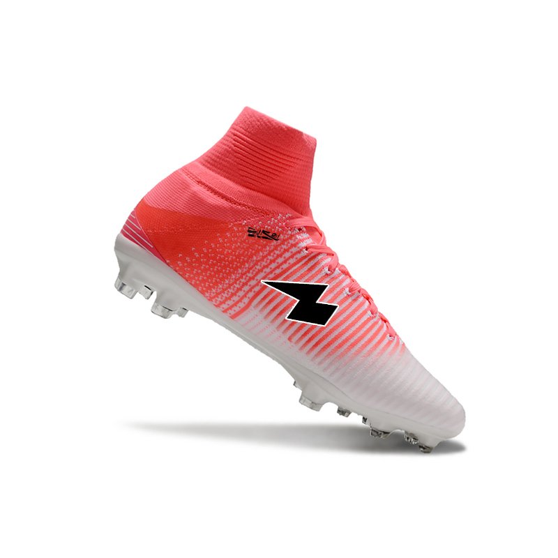 2024 Wholesale Hot sale High ankle Men's Soccer Shoes tacos futbol XI football cleats Pink football original Breathable