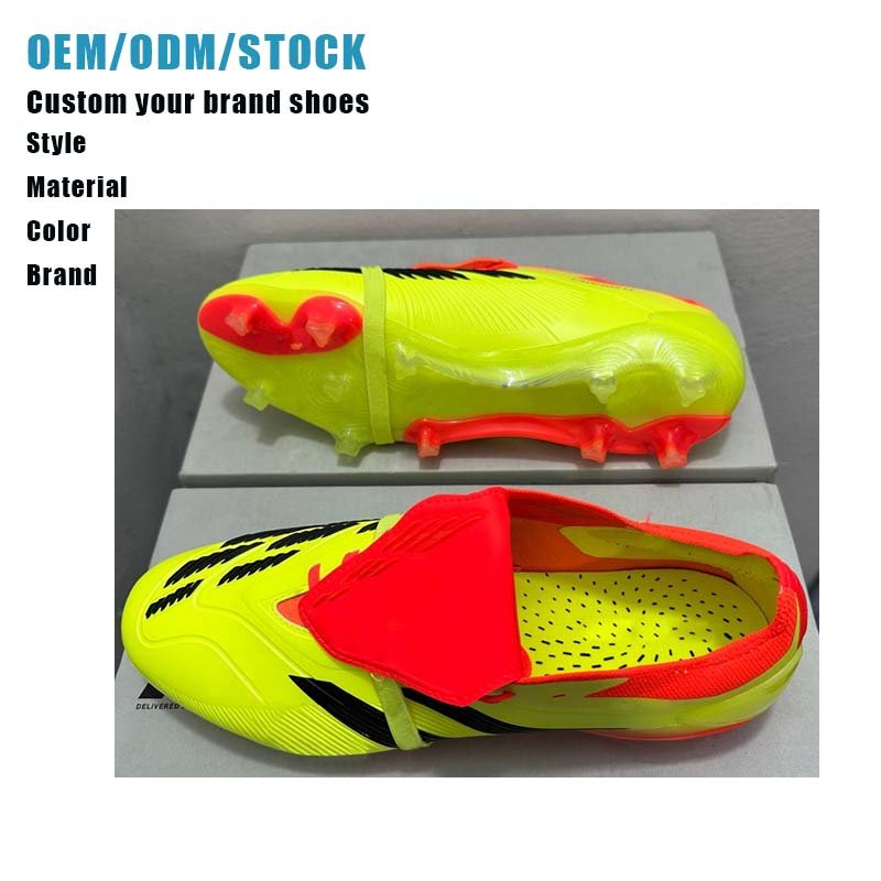 Hot selling football boots men's soccer shoes high quality field football shoes training shoe casual sport sneaker